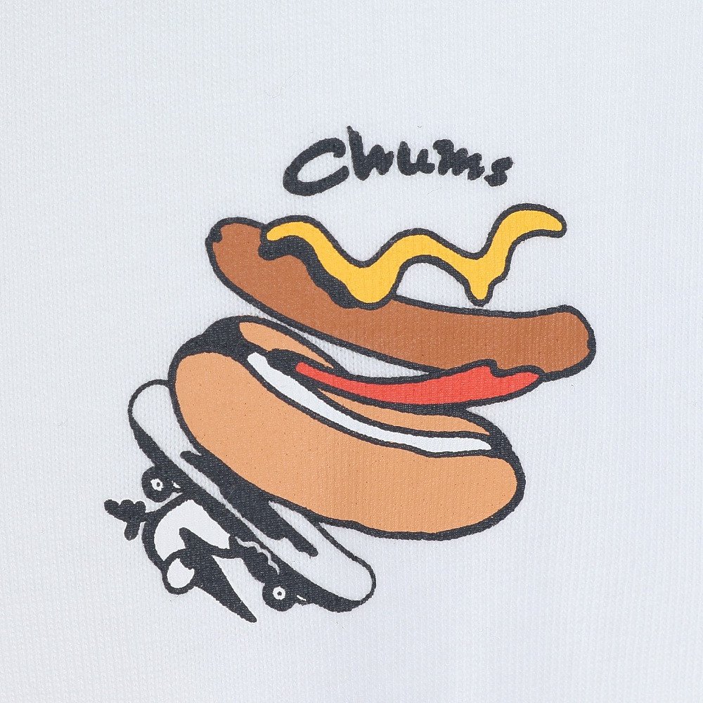 チャムス（CHUMS）（メンズ）長袖 HWYCホットドッグ ロングスリーブTシャツ CH01-2731-W001