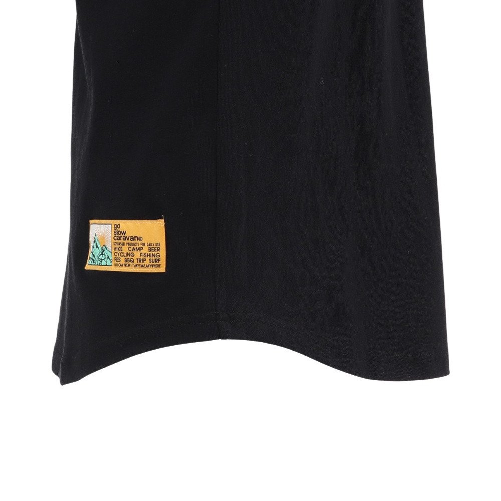 ゴースローキャラバン（GOSLOWCARAVAN）（メンズ）USAコットン gscWORLD 8分袖 ベースボール Tシャツ 361906 GRN
