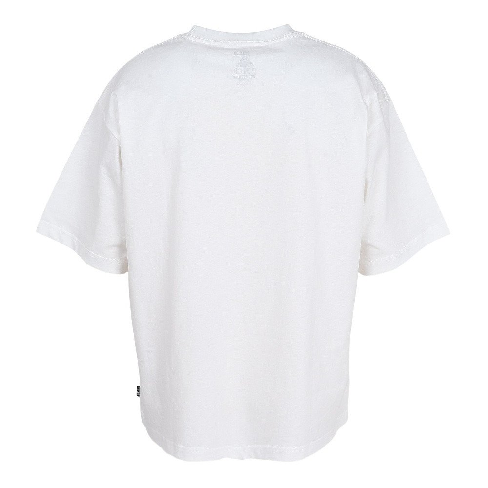 ポーラー（POLER）（メンズ）FURRY ハート リラックスフィット ポケット Tシャツ 半袖 261MCV0065-WHT