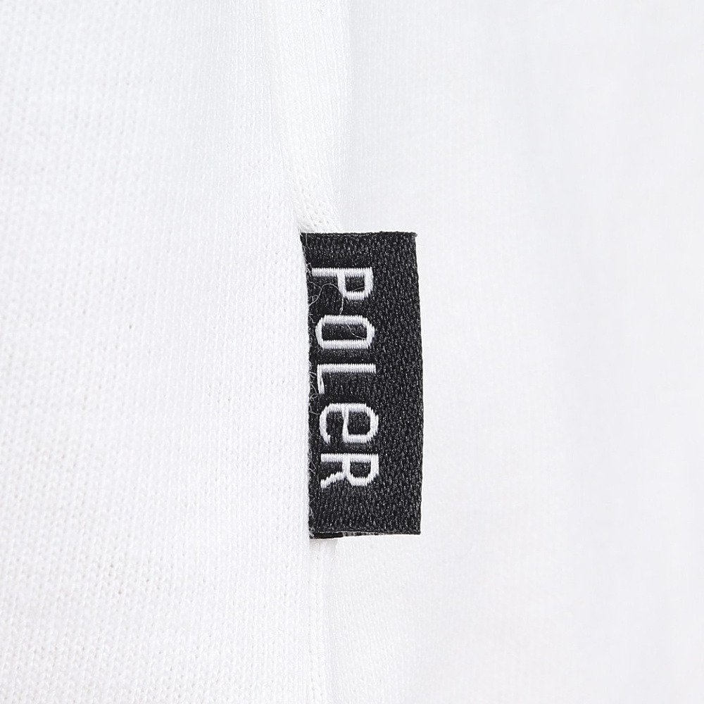 ポーラー（POLER）（メンズ）FURRY ハート リラックスフィット ポケット Tシャツ 半袖 261MCV0065-WHT