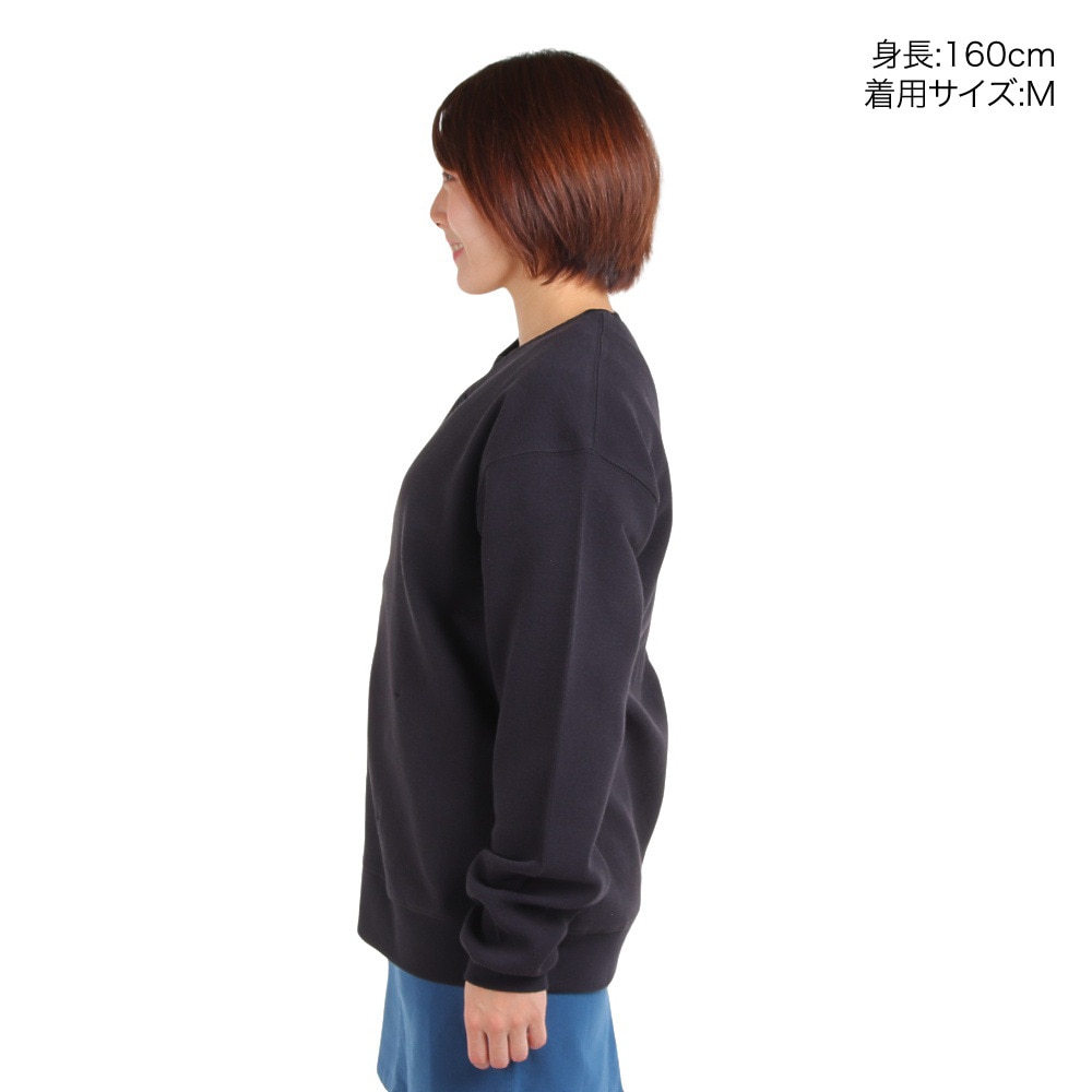チャムス（CHUMS）（メンズ、レディース）カーディガン スウェット トーリーカーディガン CH01-2309-K001 ブラック
