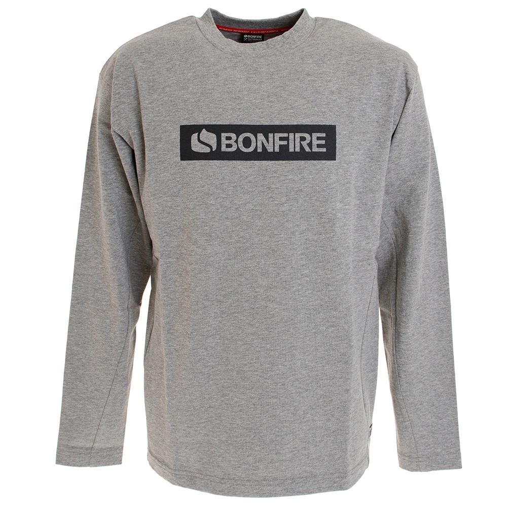  Tシャツ メンズ 長袖 SQUAIR 50BNF10FMP2068 GRY