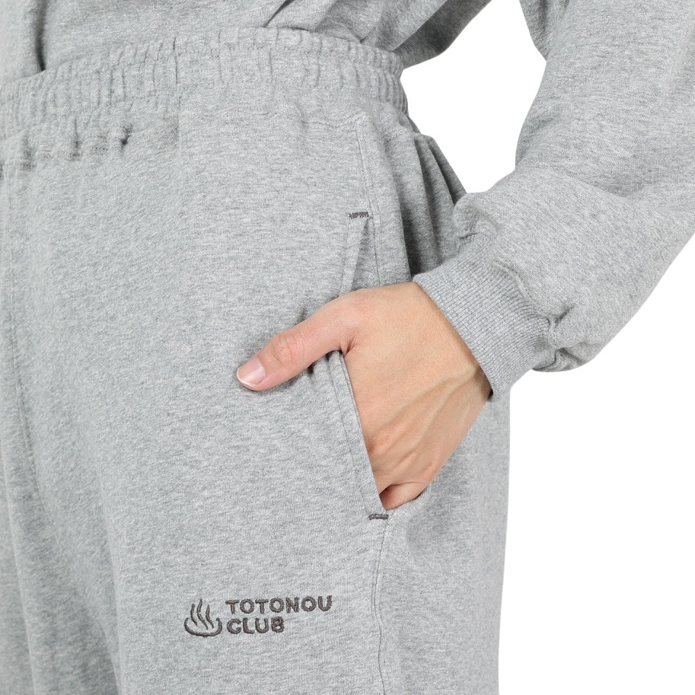 クリフメイヤー（KRIFF MAYER）（メンズ）スウェット 上下セット ストレッチ裏毛 TOTONOU CLUB サウナセットアップ 2337815-15:GRAY グレー 手ぬぐい付