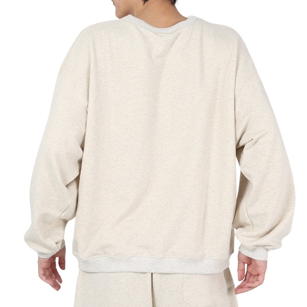 クリフメイヤー（KRIFF MAYER）（メンズ）スウェット 上下セット ストレッチ裏毛 TOTONOU CLUB サウナセットアップ 2337815-23:OATMEAL ホワイト 手ぬぐい付