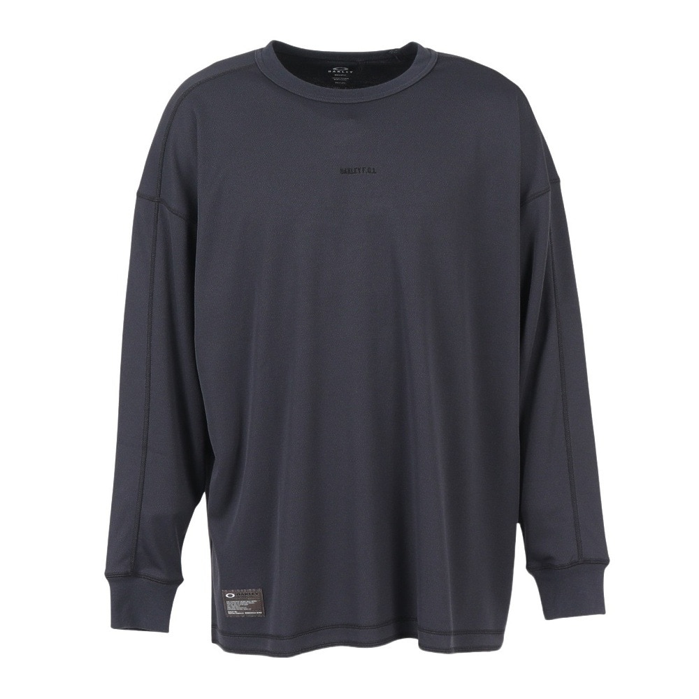 オークリー（OAKLEY）（メンズ）長袖 ロンT FGL TACTICAL LS Tee 5.7 FOA408258-01N 速乾 UVカット