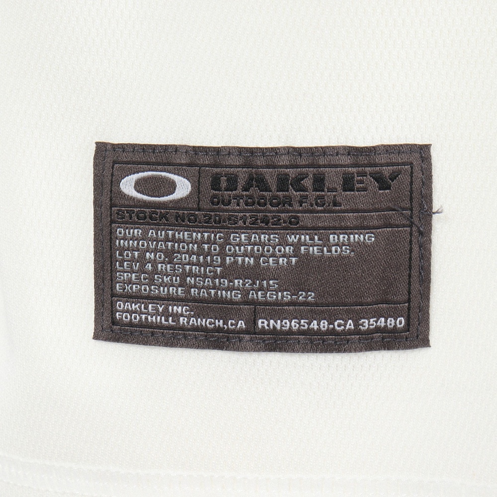 オークリー（OAKLEY）（メンズ）長袖 ロンT FGL TACTICAL LS Tee FOA408258-33W 速乾 UVカット