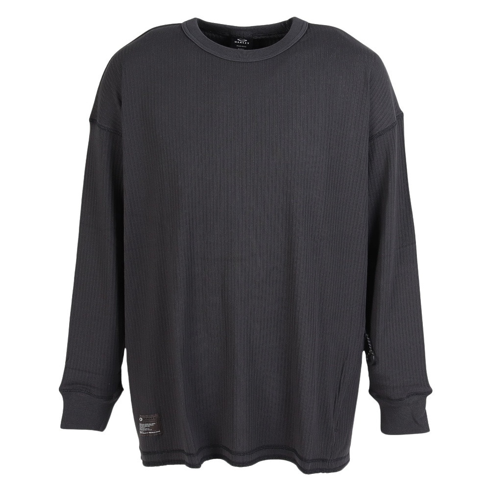 オークリー（OAKLEY）（メンズ）Fgl Static 長袖Tシャツ 5.7 FOA408259-01N