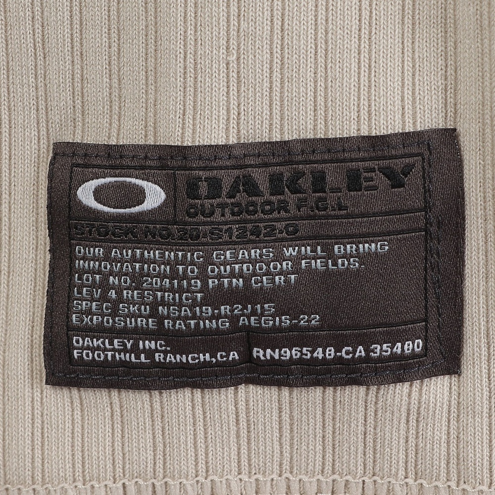 オークリー（OAKLEY）（メンズ）Fgl Static 長袖Tシャツ 5.7 FOA408259-20J