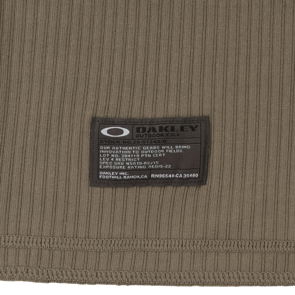 オークリー（OAKLEY）（メンズ）長袖 ロンT FGL STATIC LS Tee FOA408259-881 速乾 UVカット