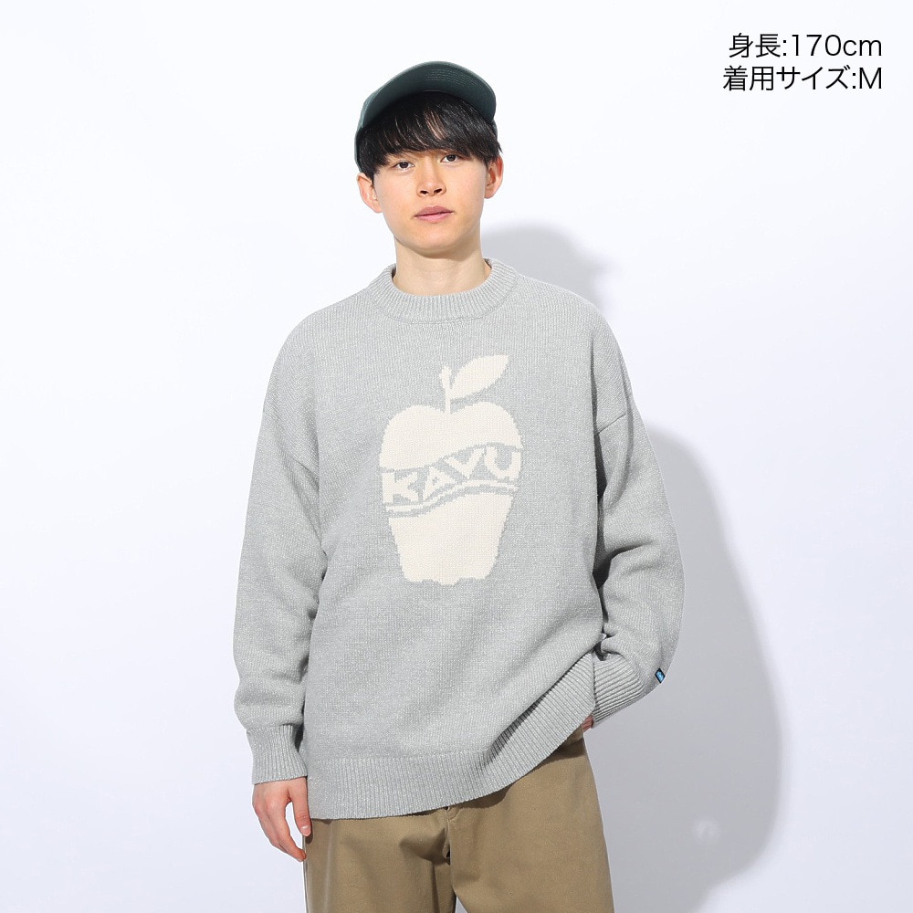 カブー（KAVU）（メンズ）アップルニット 19821916 GRY