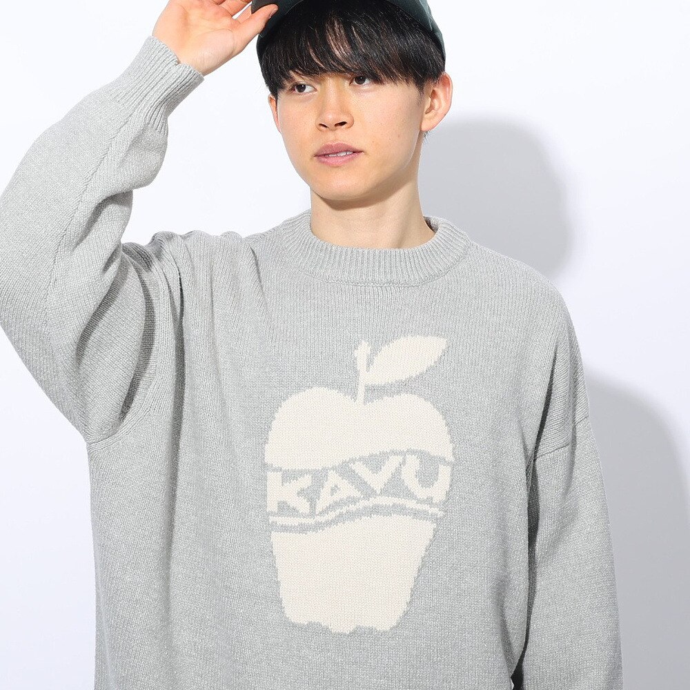 カブー（KAVU）（メンズ）アップルニット 19821916 GRY