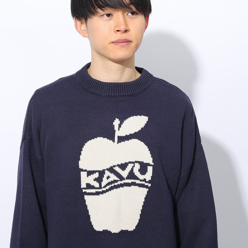 カブー（KAVU）（メンズ）アップルニット 19821916 NVY