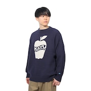(メンズ)アップルニット 19821916 NVY