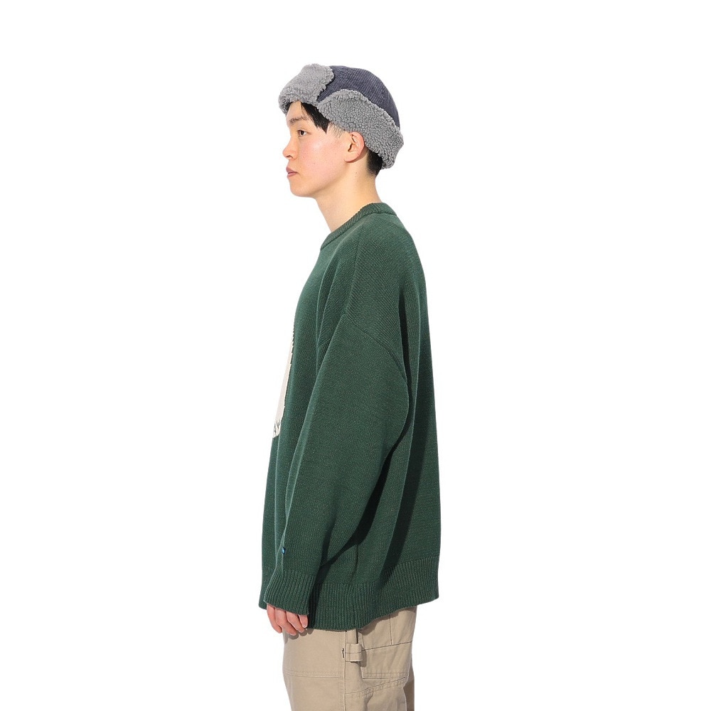 カブー（KAVU）（メンズ）レモンニット 19821917 グリーン