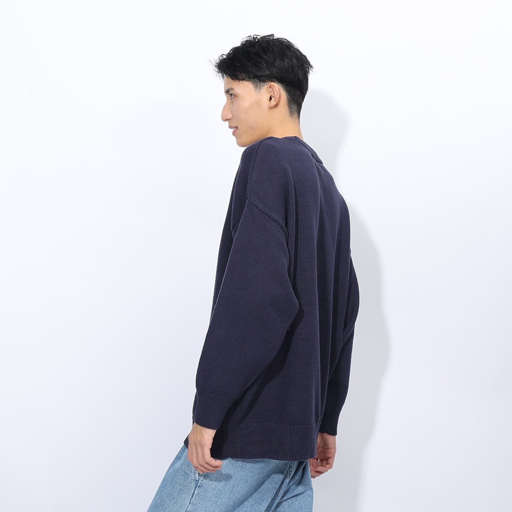 カブー（KAVU）（メンズ）レモンニットセーター 19821917 ネイビー