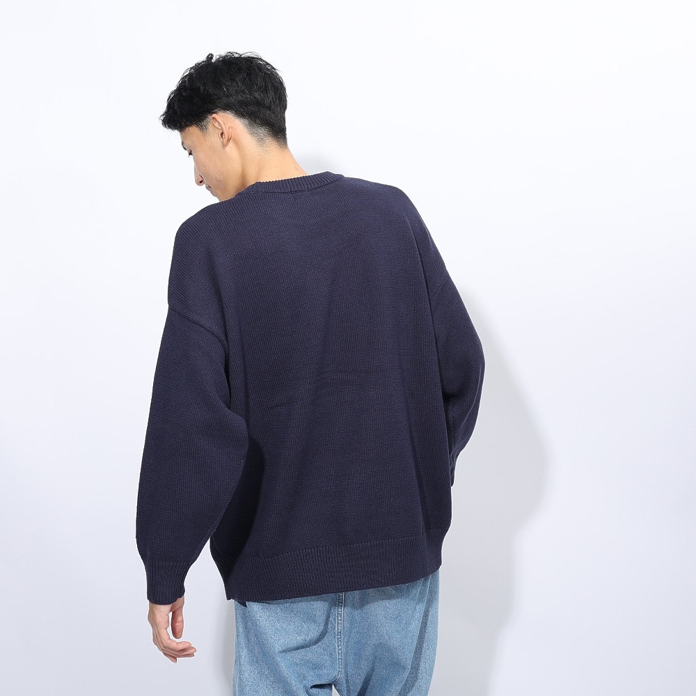 カブー（KAVU）（メンズ）レモンニットセーター 19821917 ネイビー