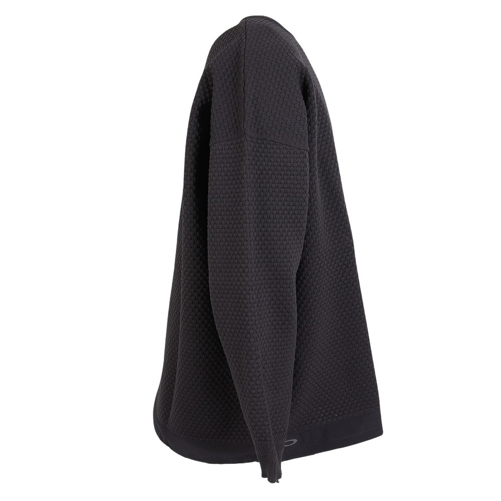 オークリー（OAKLEY）（メンズ）長袖 スウェット トレーナー Fgl Peak Sweater 5.7 FOA408267-01N 速乾 UVカット