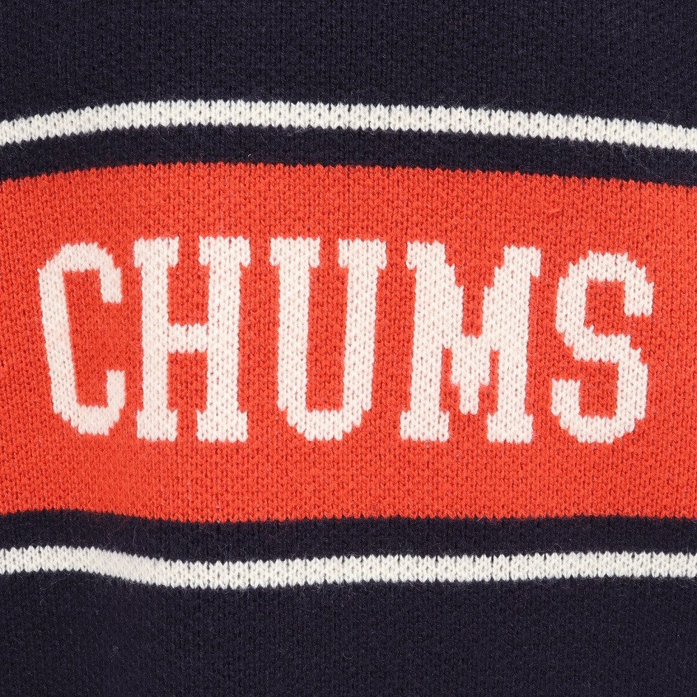チャムス（CHUMS）（メンズ）チャムス ロゴ カレッジ ニット クルー トップ CH02-1219-N001