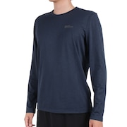 ジャックウルフスキン（JackWolfskin）（メンズ）長袖Tシャツ ロンT ASIA SKY THERMAL 長袖Tシャツ M 5029092-1010 インディゴブルー