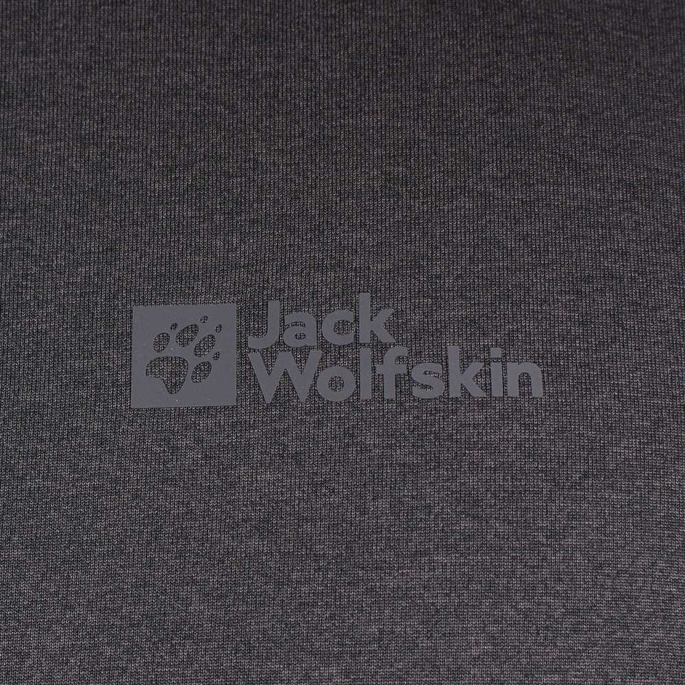 ジャックウルフスキン（JackWolfskin）（メンズ）長袖Tシャツ ロンT ASIA SKY THERMAL 長袖Tシャツ M 5029092-6000 ブラック