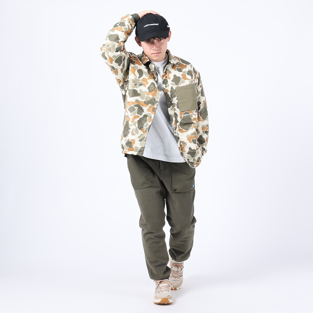 ニューバランス（new balance）（メンズ）シャツジャケット MT1996 リバーシブル パテッドシャツ AMT35111BK ブラック