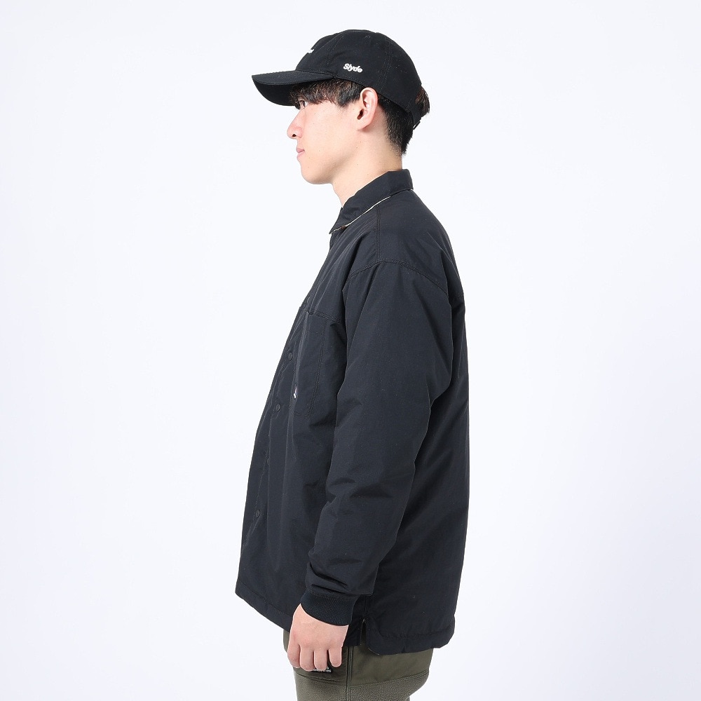ニューバランス（new balance）（メンズ）シャツジャケット MT1996 リバーシブル パテッドシャツ AMT35111BK ブラック