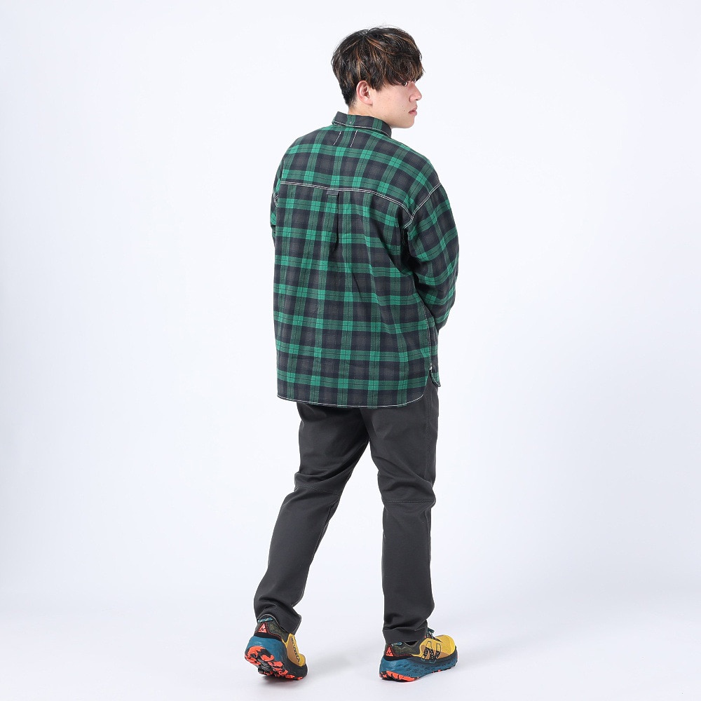 ニューバランス（new balance）（メンズ）カジュアルシャツ MT1996 テックフランネルボタンシャツ AMT35118ECS