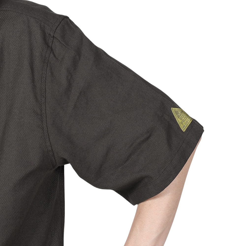 クリフメイヤー（KRIFF MAYER）（メンズ）BUG PROOF 防蚊 メッシュ 半袖シャツ 2345115-17 CHARCOAL