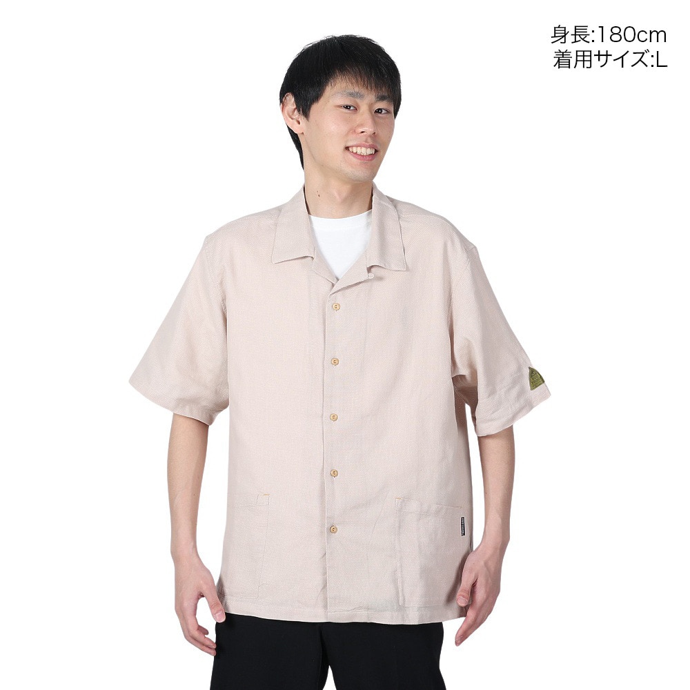 クリフメイヤー（KRIFF MAYER）（メンズ）BUG PROOF 防蚊 メッシュ 半袖シャツ 2345115-21 S/BEIGE