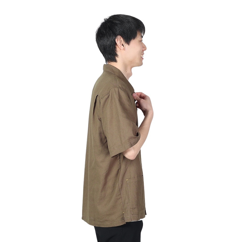 クリフメイヤー（KRIFF MAYER）（メンズ）BUG PROOF 防蚊 メッシュ 半袖シャツ 2345115-68 OLIVE