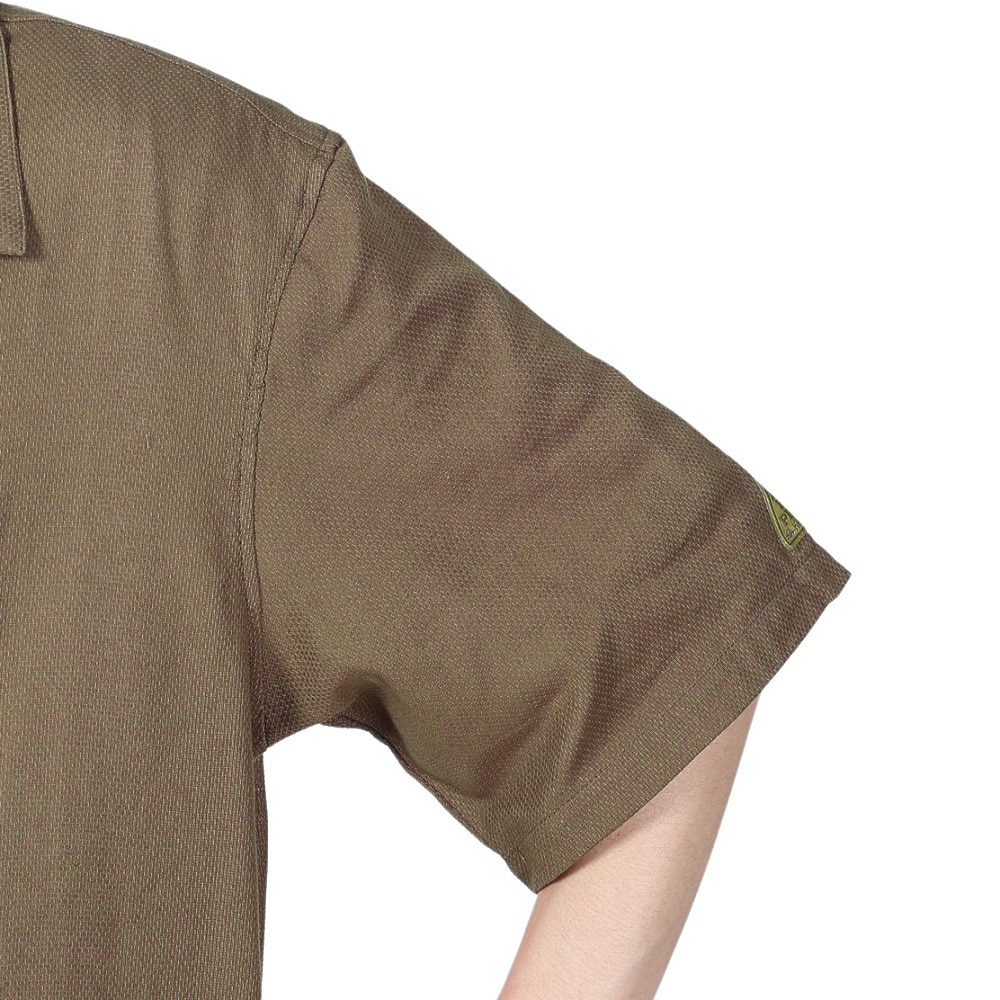 クリフメイヤー（KRIFF MAYER）（メンズ）BUG PROOF 防蚊 メッシュ 半袖シャツ 2345115-68 OLIVE