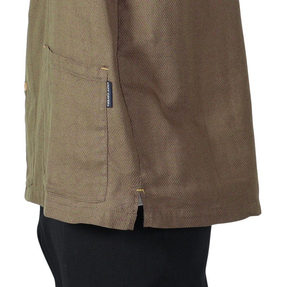 クリフメイヤー（KRIFF MAYER）（メンズ）BUG PROOF 防蚊 メッシュ 半袖シャツ 2345115-68 OLIVE