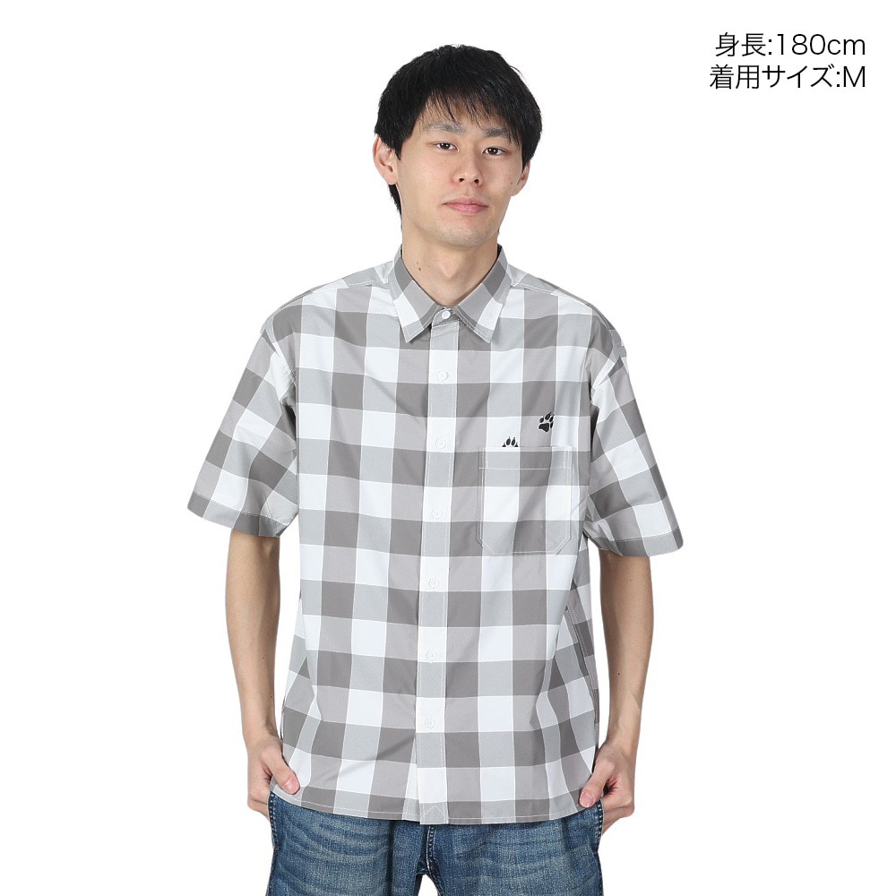 ジャックウルフスキン（JackWolfskin）（メンズ）吸水速乾 ポーインポケットレッドヘッド シャツ 5033771-7469