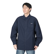 (メンズ)タフワイド リラックスシャツ 50BNF4FEG2331 NVY