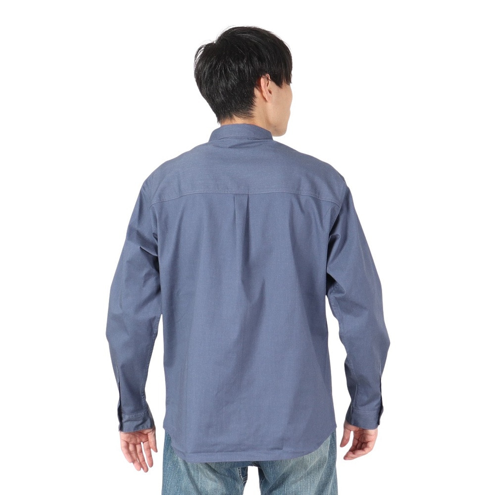 ジャックウルフスキン（JackWolfskin）（メンズ）ポー シャンブレー ワークシャツ A63202-C0415
