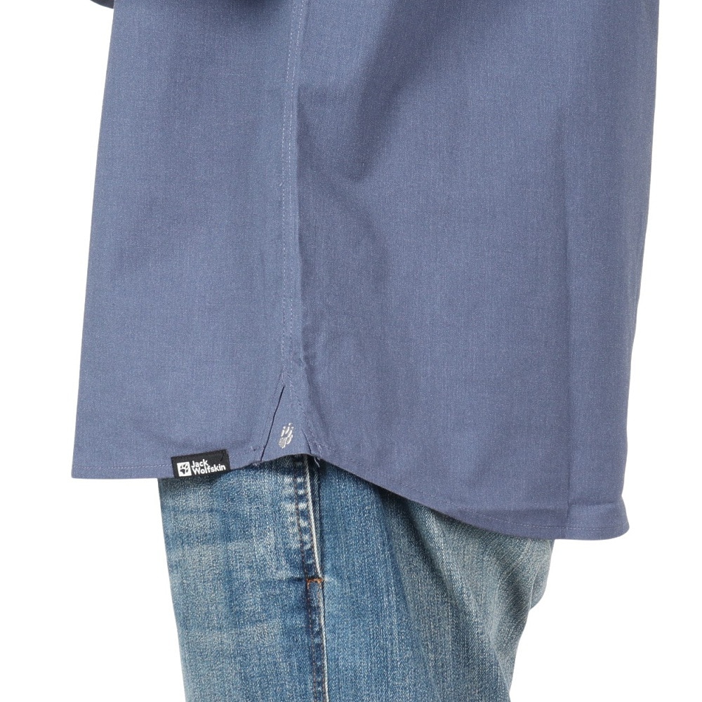 ジャックウルフスキン（JackWolfskin）（メンズ）ポー シャンブレー ワークシャツ A63202-C0415