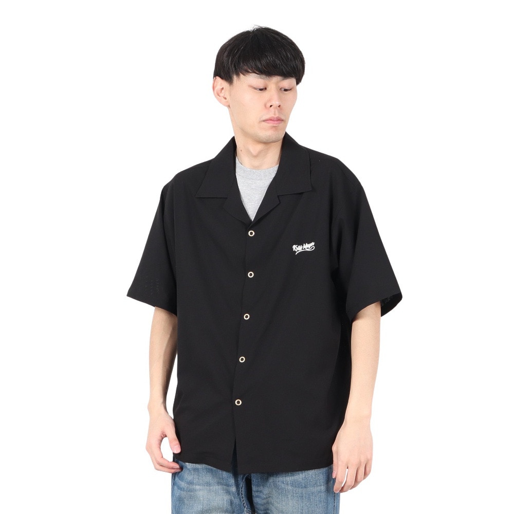 クリフメイヤー（KRIFF MAYER）（メンズ）かるさらエアーエンジョイシャツ 2447802X 19 BLACK