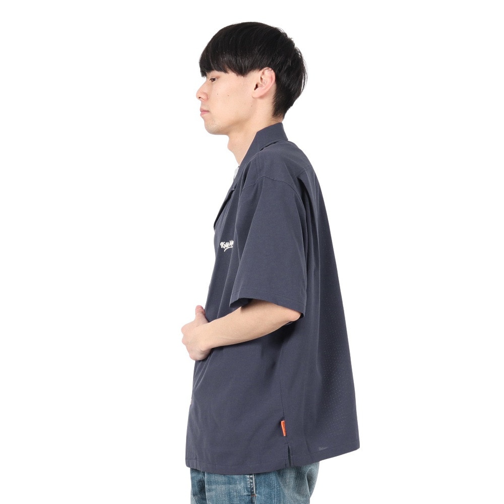 クリフメイヤー（KRIFF MAYER）（メンズ）かるさらエアーエンジョイシャツ 2447802X 79 NAVY