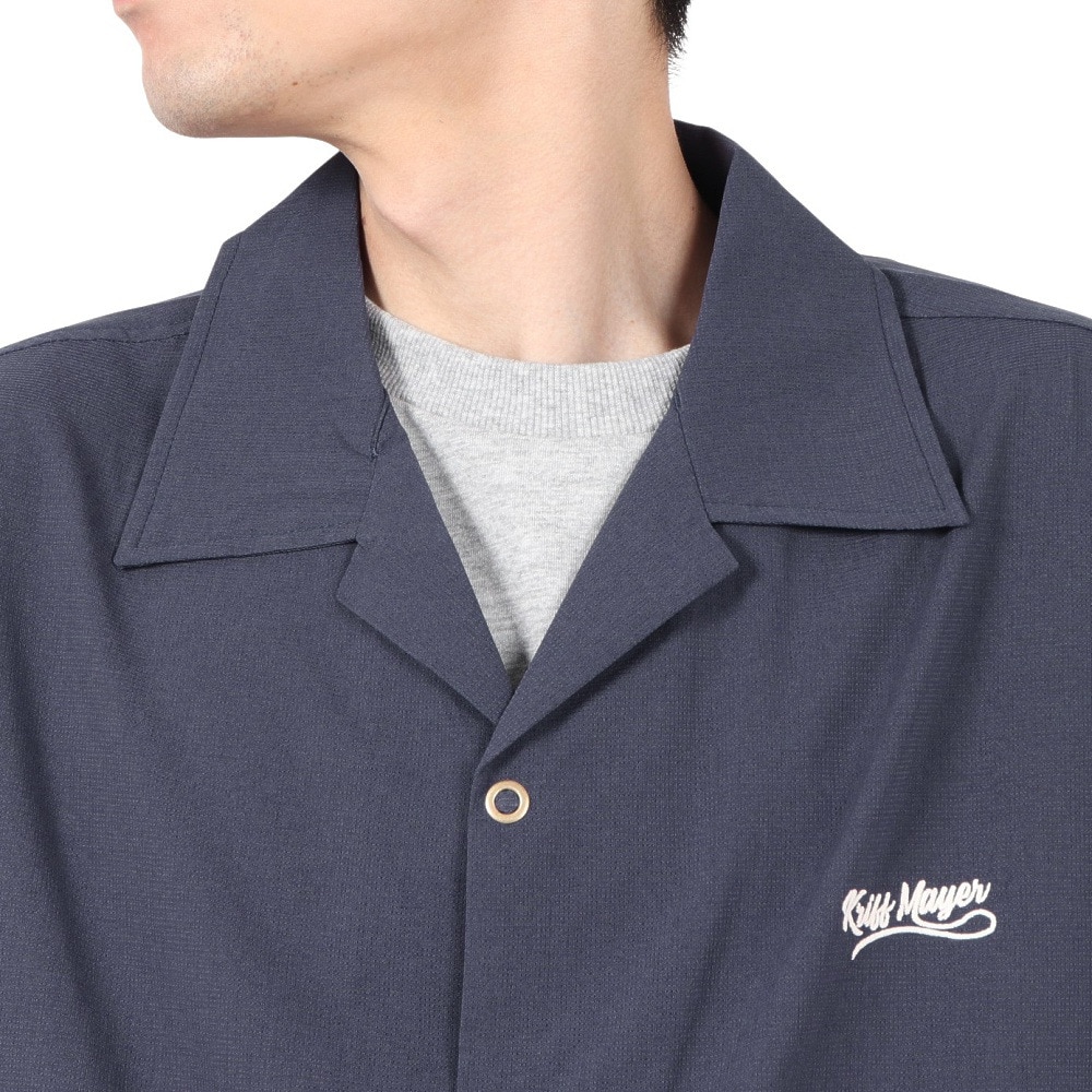 クリフメイヤー（KRIFF MAYER）（メンズ）かるさらエアーエンジョイシャツ 2447802X 79 NAVY