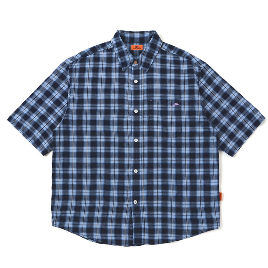 クリフメイヤー（KRIFF MAYER）（メンズ）グラスポケットシャツ 2453102 79 NAVY