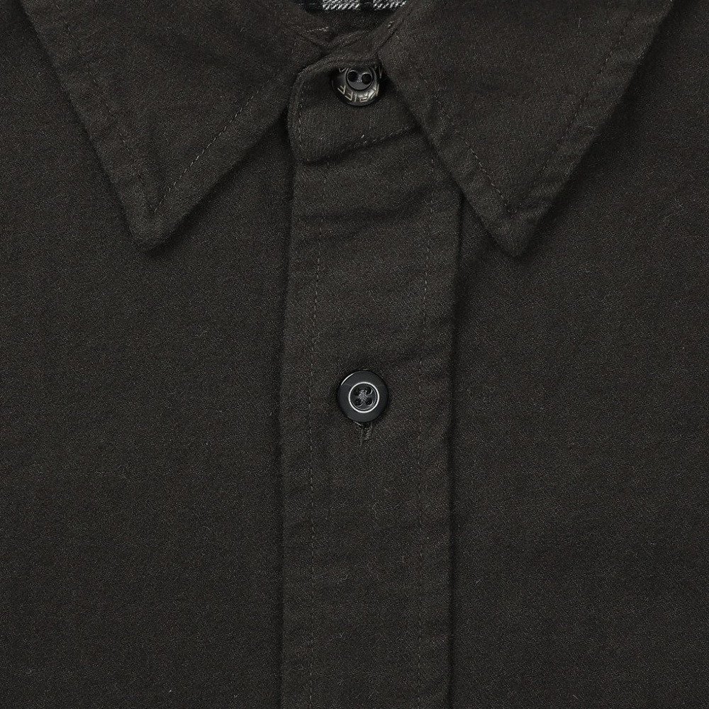 クリフメイヤー（KRIFF MAYER）（メンズ）ビエラ長袖シャツ 2516301:17:CHARCOAL
