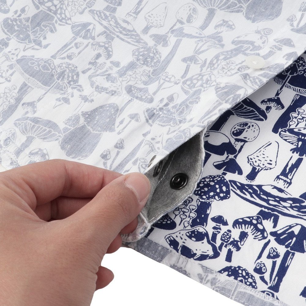 KAVU（KAVU）（メンズ）トップスポット マッシュルームフォレスト 半袖シャツ 19811373