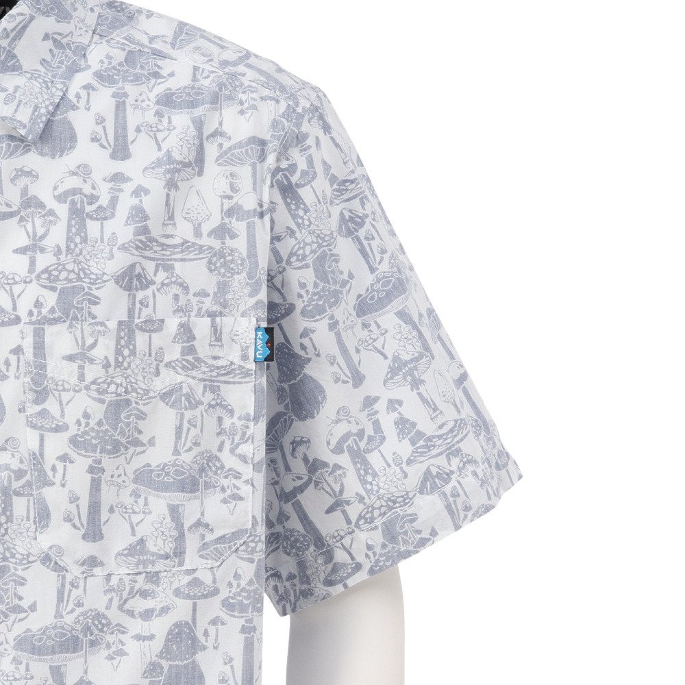 KAVU（KAVU）（メンズ）トップスポット マッシュルームフォレスト 半袖シャツ 19811373