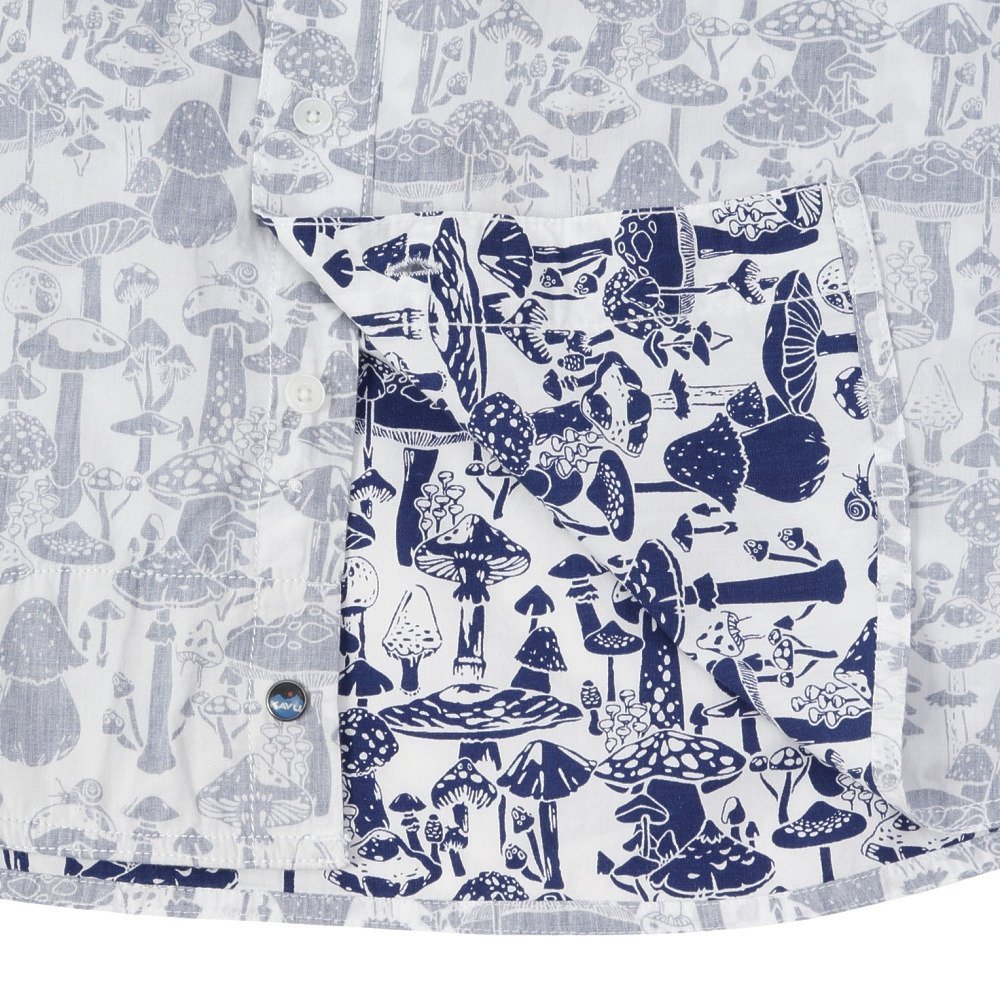 KAVU（KAVU）（メンズ）トップスポット マッシュルームフォレスト 半袖シャツ 19811373