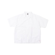 (メンズ)半袖シャツ オーバーサイズドショートスリーブワークシャツ CH02-1185-W001 ホワイト
