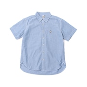 チャムス（CHUMS）（メンズ）半袖シャツ ヤーンダイドシャンブレーショートスリーブシャツ CH02-1195-N035 ライトブルー