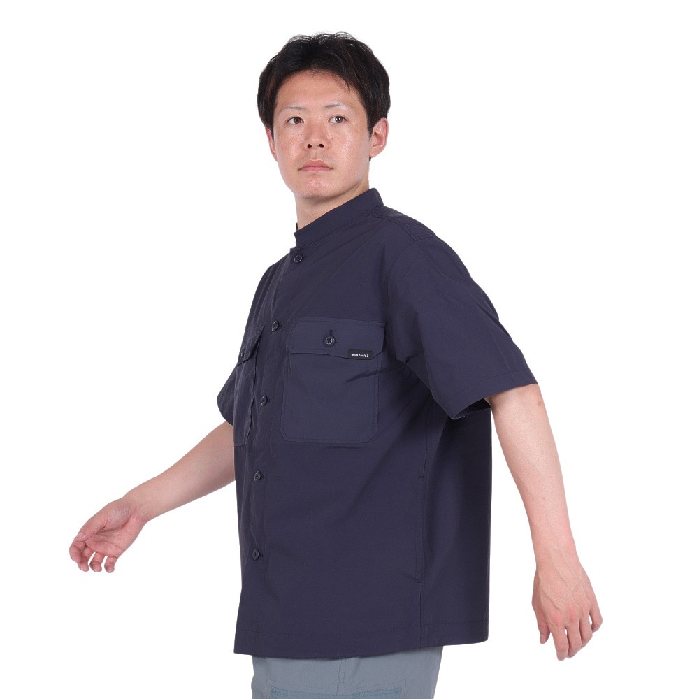 ワイルドシングス（WILD THINGS）（メンズ）フィールド シャツ WT241-14-DNAVY