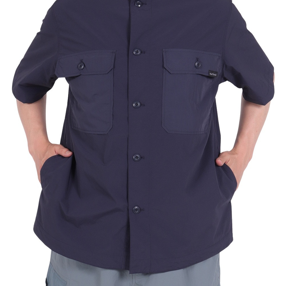 ワイルドシングス（WILD THINGS）（メンズ）フィールド シャツ WT241-14-DNAVY