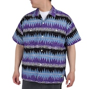 (メンズ)カジュアルシャツ JAIPUR SHIRT 23 ジャイプルシャツ 792-3123008 PPL パープル×ブラック