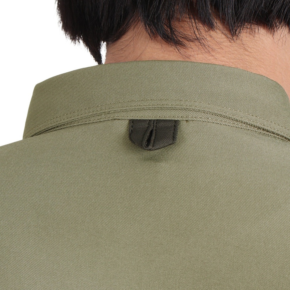 ジャックウルフスキン（JackWolfskin）（メンズ）カジュアルシャツ 長袖シャツ JP ブッシュクラフト オーバーシャツ 5032421-4550 カーキ